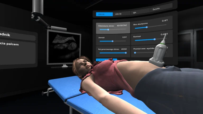 Surgeric Room in Amniocenthesis Simulator